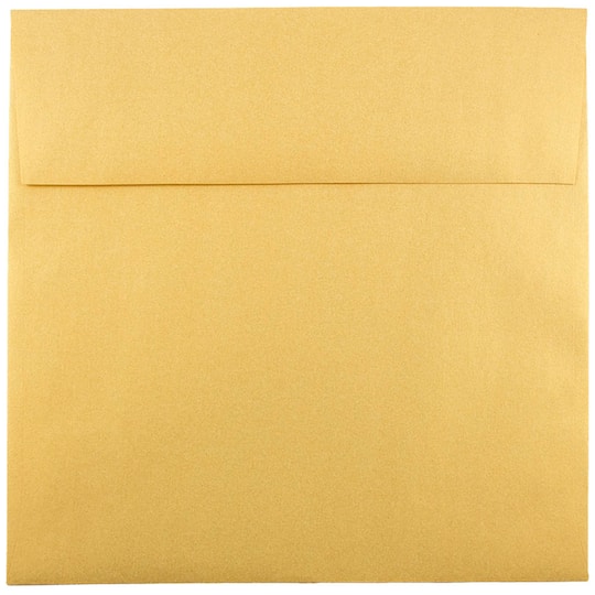 JAM Paper 8.5&#x22; x 8.5&#x22; Square Premium Invitation Envelopes, 25ct.